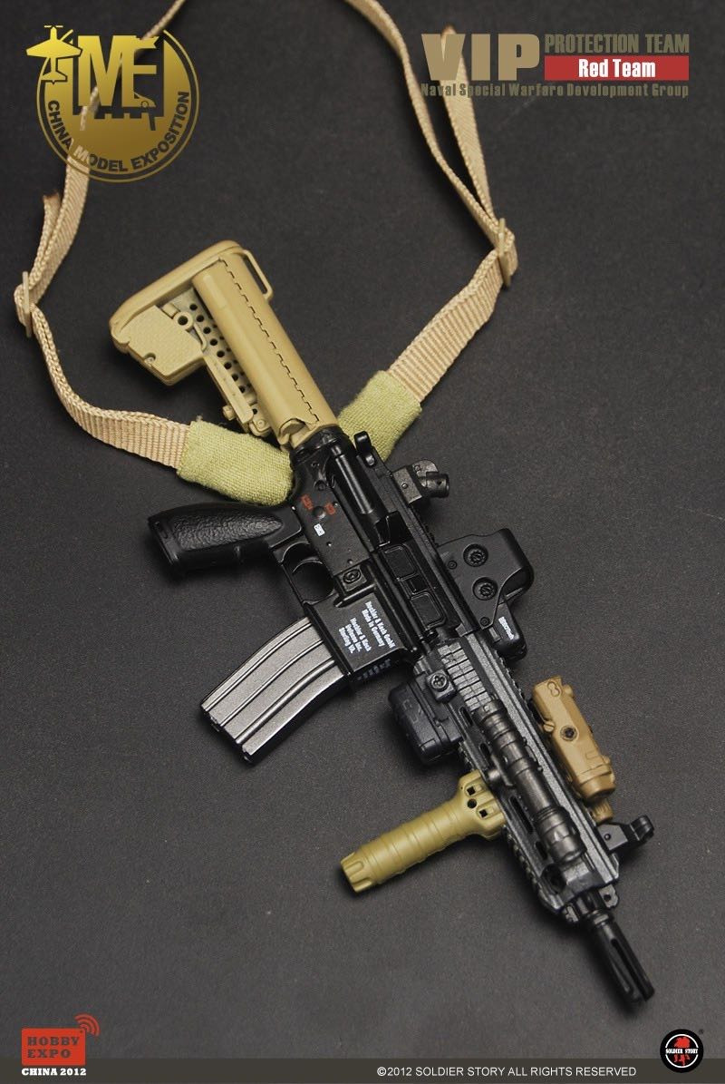 零元拍：SoldierStory SS061 2012会场版1/6美国DEVGRU 红队 要人保护组