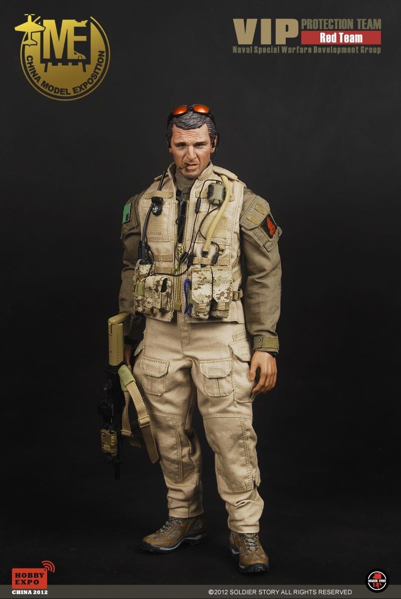 零元拍：SoldierStory SS061 2012会场版1/6美国DEVGRU 红队 要人保护组
