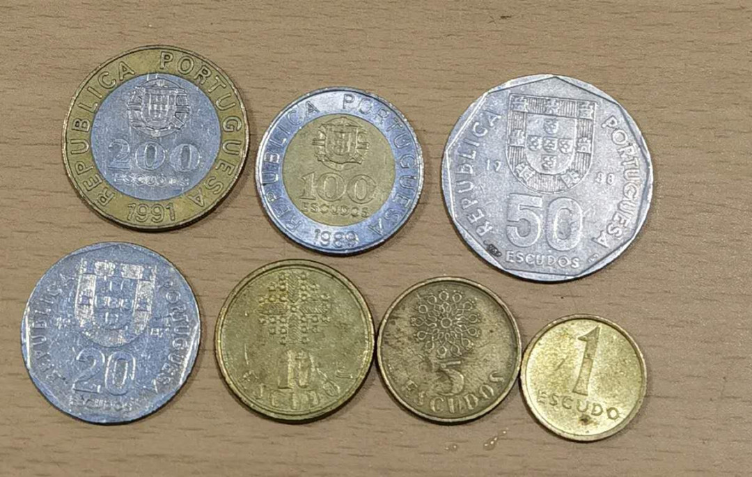 北京马甸外国钱币专卖微拍第四十六期，外国非贵金属纪念币，流通币专场，陆续上新，欢迎关注  葡萄牙流通币7枚/套，品相如图