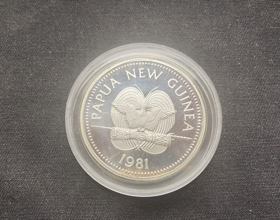 【币观天下】第140期钱币拍卖 【巴布亚新几内亚】1981儿童年银币