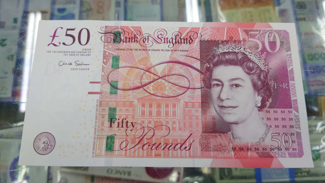 陆续更新【囧羊收藏】精选微拍第18期~2021年第九期 世界纸币精选 2010年英国F序列50镑 全新绝品无47号码 首签 尾号651