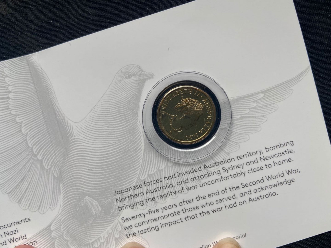 【币观天下】第140期钱币拍卖 【澳大利亚】2战75周年c标