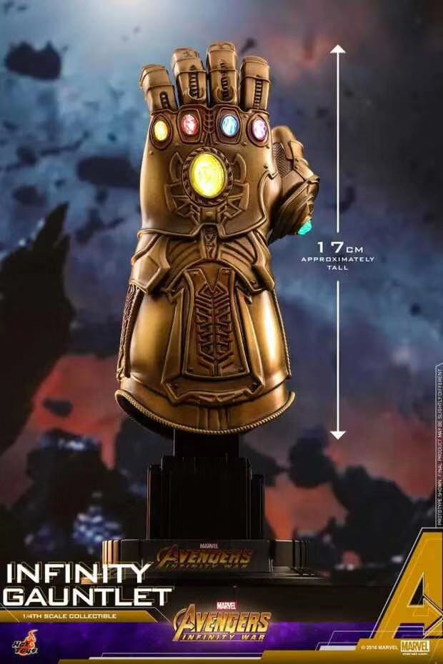 零元拍：HOTTOYS HT 1/4 ACS003 复仇者联盟3:无限战争 灭霸 无限手套