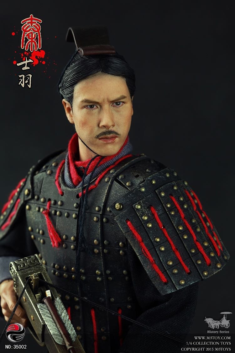 零元拍：303TOYS ：1/6 中华秦朝将士 -秦士羽，全新未拆