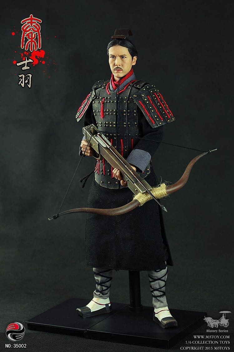 零元拍：303TOYS ：1/6 中华秦朝将士 -秦士羽，全新未拆