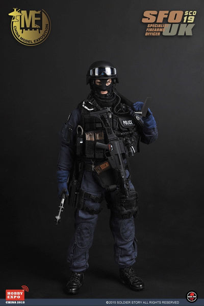 零元拍：SS090北京会场1/6 2015英国伦敦警务处 SCO19特警队 -SFO，全新未拆。 - 零元拍：SS090北京会场1/6 2015英国伦敦警务处 SCO19特警队 -SFO，全新未拆。