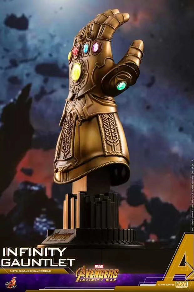 零元拍：HOTTOYS HT 1/4 ACS003 复仇者联盟3:无限战争 灭霸 无限手套