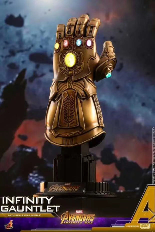 零元拍：HOTTOYS HT 1/4 ACS003 复仇者联盟3:无限战争 灭霸 无限手套