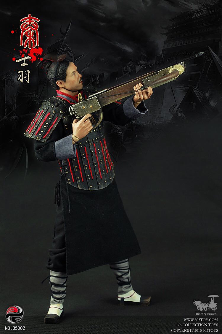 零元拍：303TOYS ：1/6 中华秦朝将士 -秦士羽，全新未拆