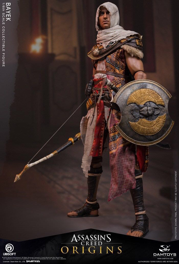 零元拍：DAMTOYS 1/6 《刺客信条-起源》-巴耶克 / Bayek珍藏人偶 