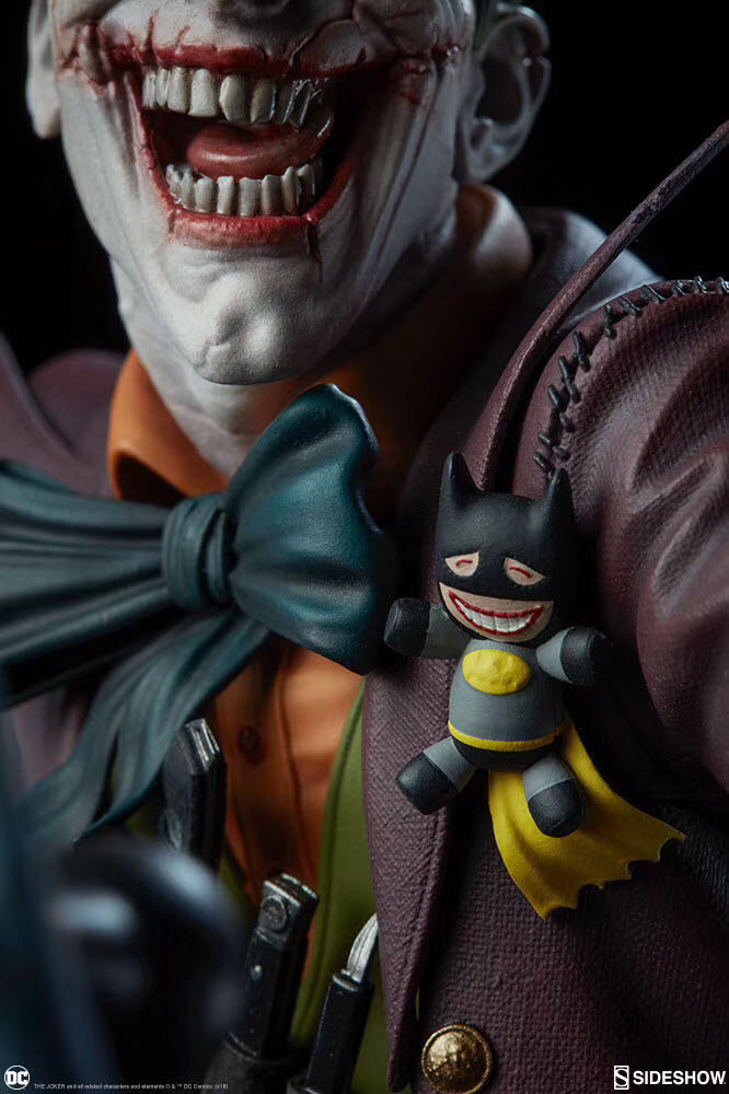 零元拍：Sideshow 300473 DC经典反派 The Joker 小丑 PF雕像