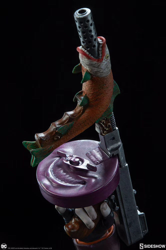 零元拍：Sideshow 300473 DC经典反派 The Joker 小丑 PF雕像