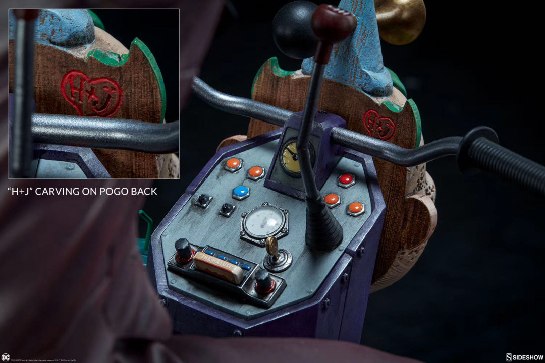 零元拍：Sideshow 300473 DC经典反派 The Joker 小丑 PF雕像