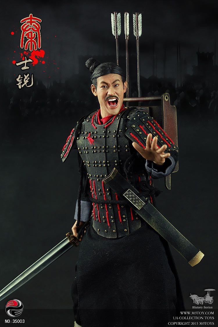 零元拍：303TOYS 1/6 NO:35003 秦士锐(中华秦朝将士)全新无拆。