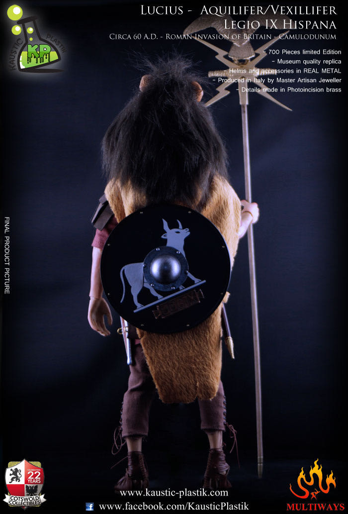 零元拍： Kaustic Plastik 1/6 古罗马系列 Lucius Duccius Rufinus - Aquilifer - Legio IX Hispana 