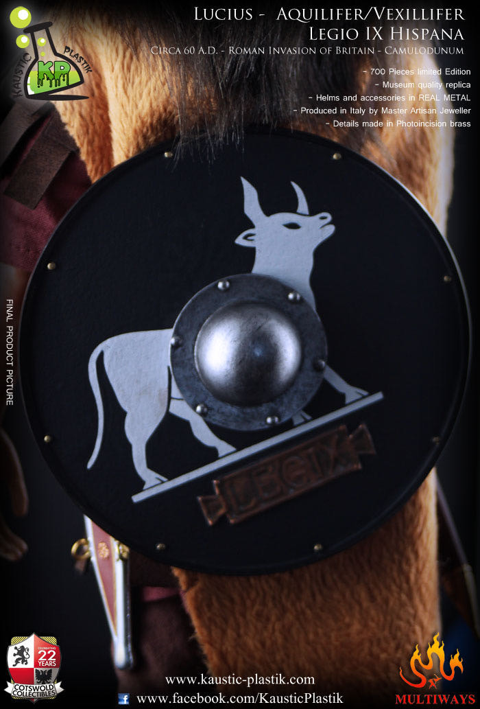 零元拍： Kaustic Plastik 1/6 古罗马系列 Lucius Duccius Rufinus - Aquilifer - Legio IX Hispana 