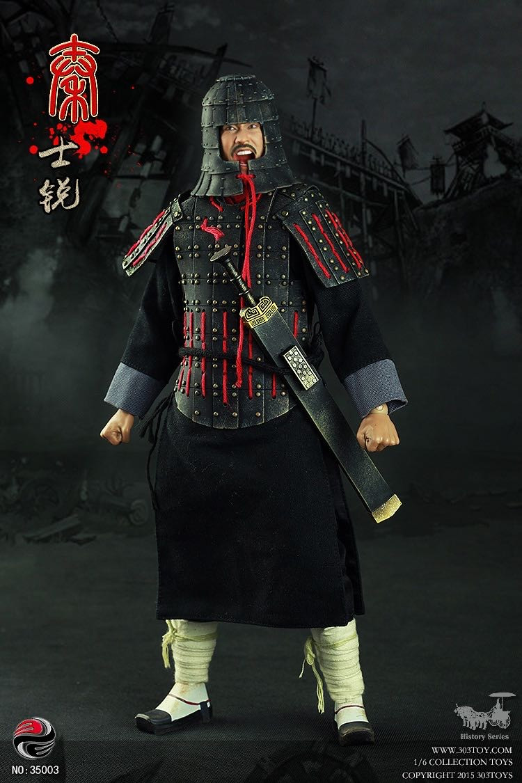 零元拍：303TOYS 1/6 NO:35003 秦士锐(中华秦朝将士)全新无拆。