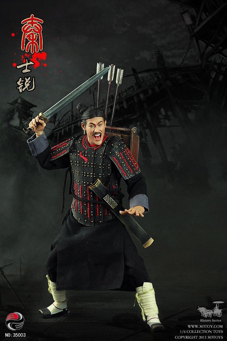 零元拍：303TOYS 1/6 NO:35003 秦士锐(中华秦朝将士)全新无拆。