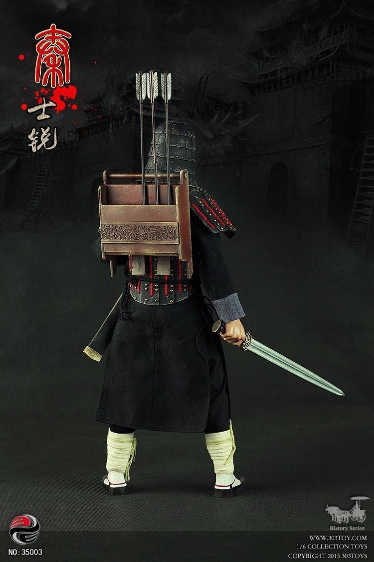 零元拍：303TOYS 1/6 NO:35003 秦士锐(中华秦朝将士)全新无拆。