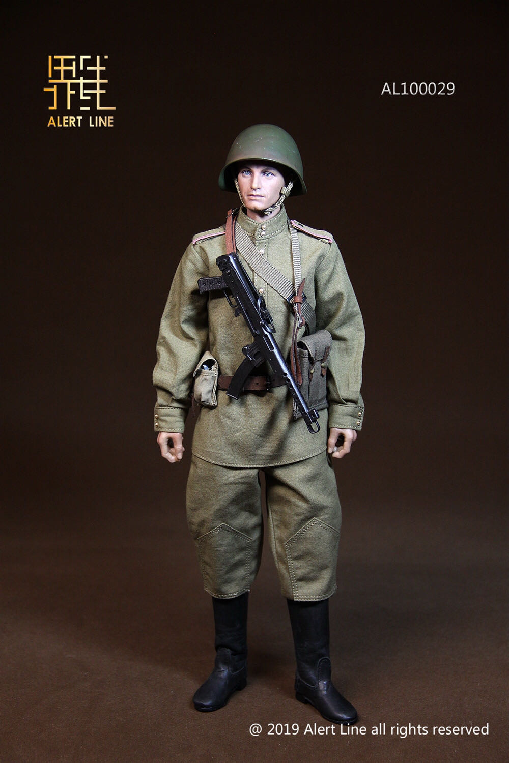 零元拍：Alert Line界线玩模 AL100029 1/6 WWII 二战苏联 突击工兵，全新未拆。