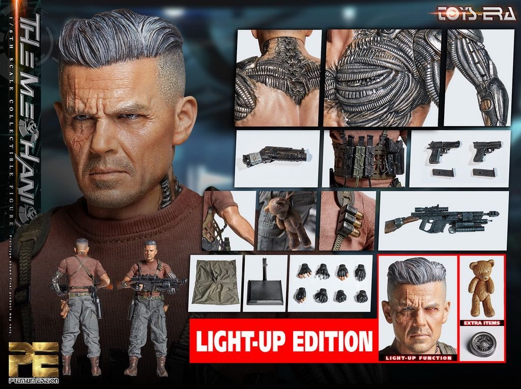 零元拍：Toys-Era  1/6 Premium Edition系列 - 死侍2 电索  豪华版（PE001）