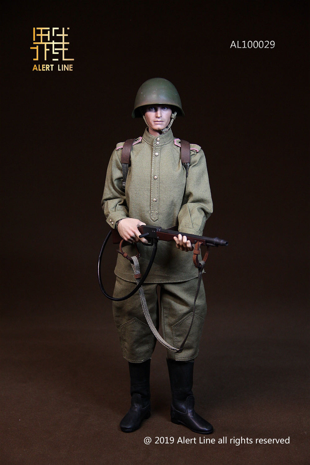 零元拍：Alert Line界线玩模 AL100029 1/6 WWII 二战苏联 突击工兵，全新未拆。