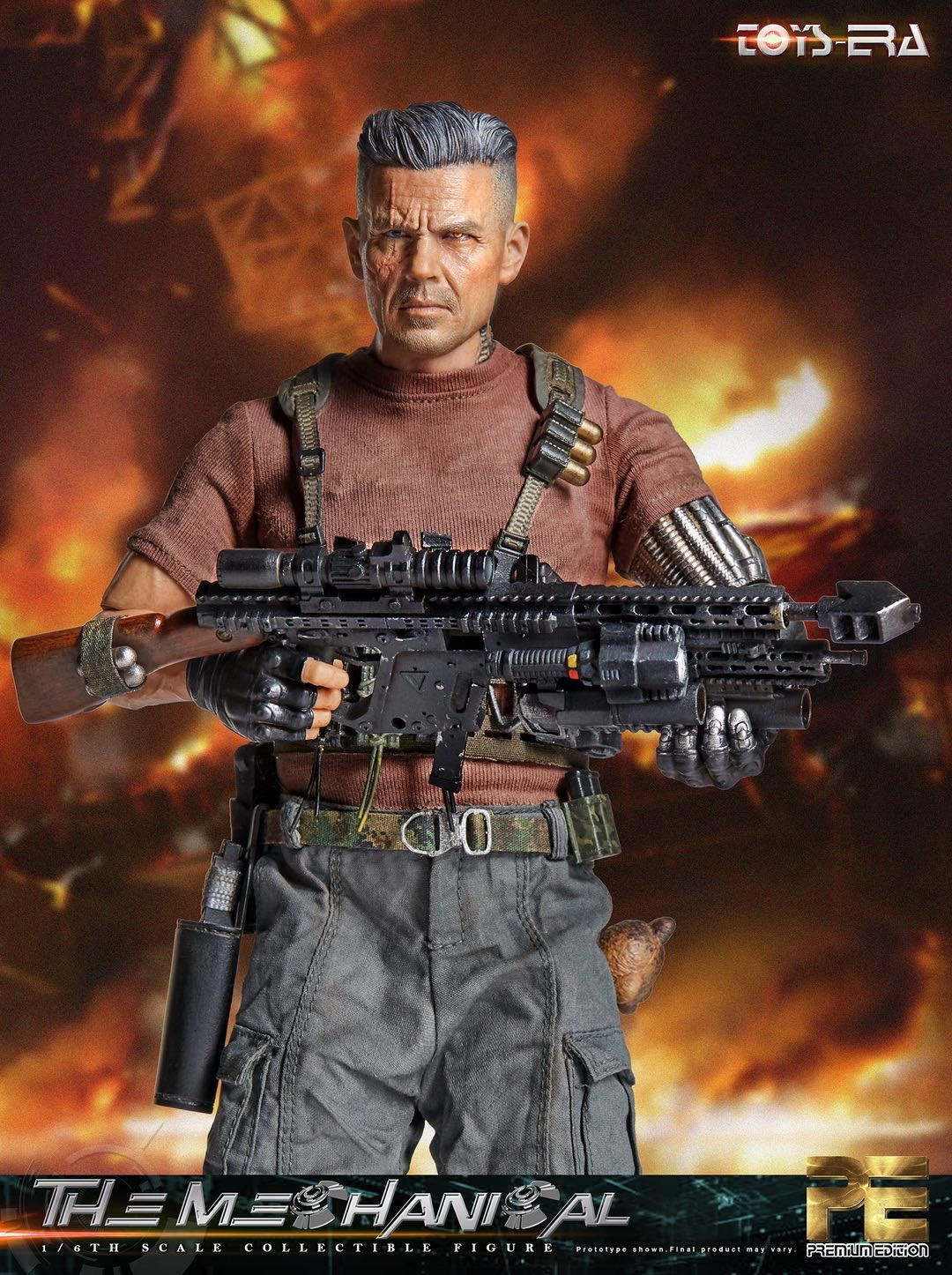 零元拍：Toys-Era  1/6 Premium Edition系列 - 死侍2 电索  豪华版（PE001）