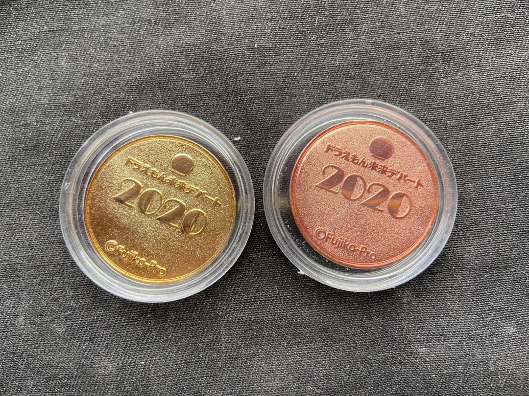 【随心拍&Getcoins】钱币拍卖第八十四期～ 【日本】机器猫+哆啦美纪念章