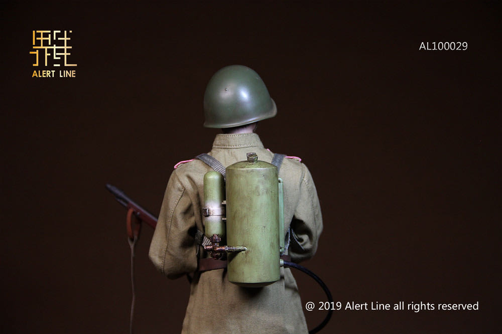 零元拍：Alert Line界线玩模 AL100029 1/6 WWII 二战苏联 突击工兵，全新未拆。