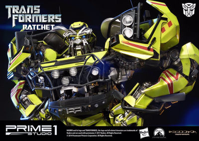 零元拍：Prime 1 Studio：26寸 2007《变形金刚1》- 救护车/RATCHET （MMTFM-13）全新未拆。 - 零元拍：Prime 1 Studio：26寸 2007《变形金刚1》- 救护车/RATCHET （MMTFM-13）全新未拆。