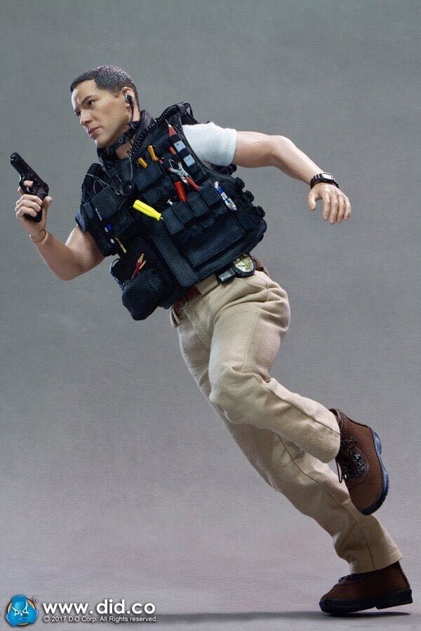 零元拍：DID：1/6 90年代 洛杉矶特警/ LAPD SWAT - “肯尼
