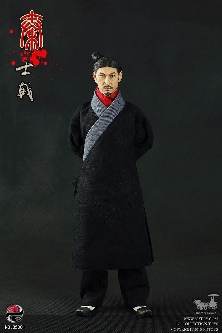 零元拍：303TOYS ：1/6 中华秦朝将士 - 秦士戟