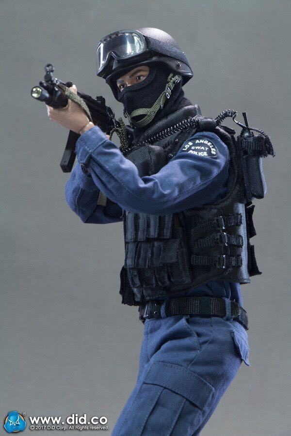 零元拍：DID：1/6 90年代 洛杉矶特警/ LAPD SWAT - “肯尼