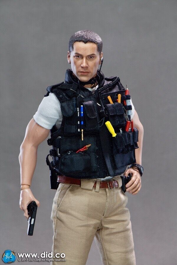 零元拍：DID：1/6 90年代 洛杉矶特警/ LAPD SWAT - “肯尼