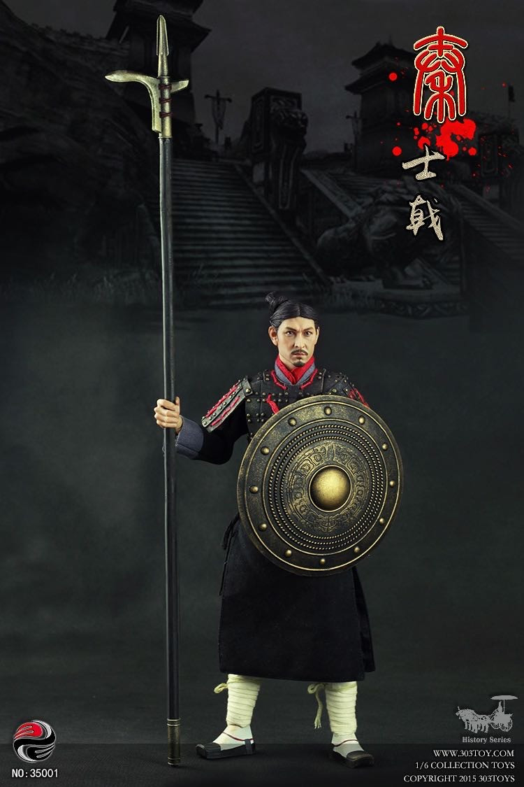零元拍：303TOYS ：1/6 中华秦朝将士 - 秦士戟