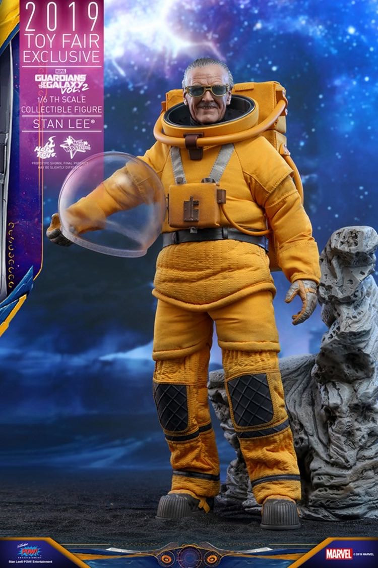 零元拍：HT Hottoys1/6 斯坦李 银河护卫队2 MMS545 2019会场限定版