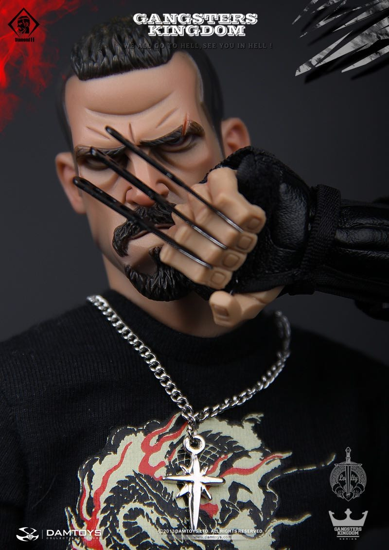 零元拍：DAMTOYS :1/6 黑帮王国系列 - 方块2/Diamond 2 (GK005)