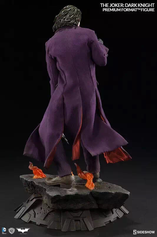 零元拍：SIDESHOW 300251 小丑 JOKER 19寸 蝙蝠侠 黑暗骑士 PF 雕像