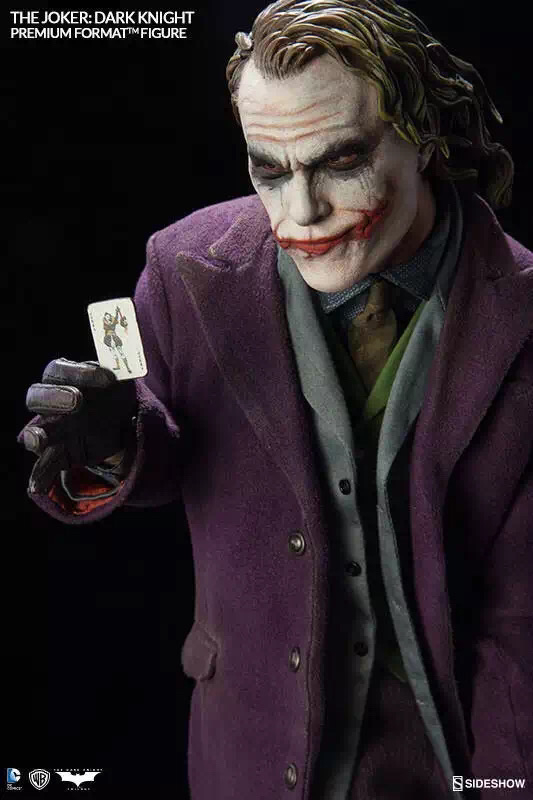 零元拍：SIDESHOW 300251 小丑 JOKER 19寸 蝙蝠侠 黑暗骑士 PF 雕像