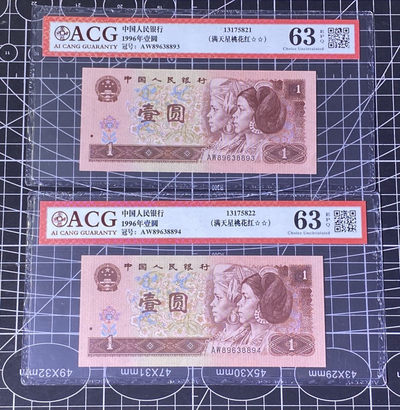 兄弟收藏2021年第31期国评纸币专场将于3月25日晚上7点开拍 中国四版961元，满天星桃花红，爱藏63EPQ