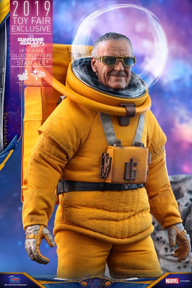 零元拍：HT Hottoys1/6 斯坦李 银河护卫队2 MMS545 2019会场限定版