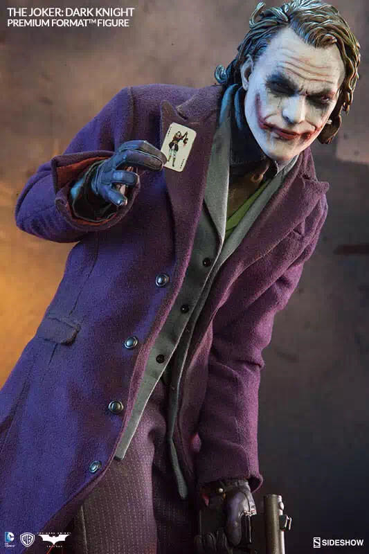零元拍：SIDESHOW 300251 小丑 JOKER 19寸 蝙蝠侠 黑暗骑士 PF 雕像