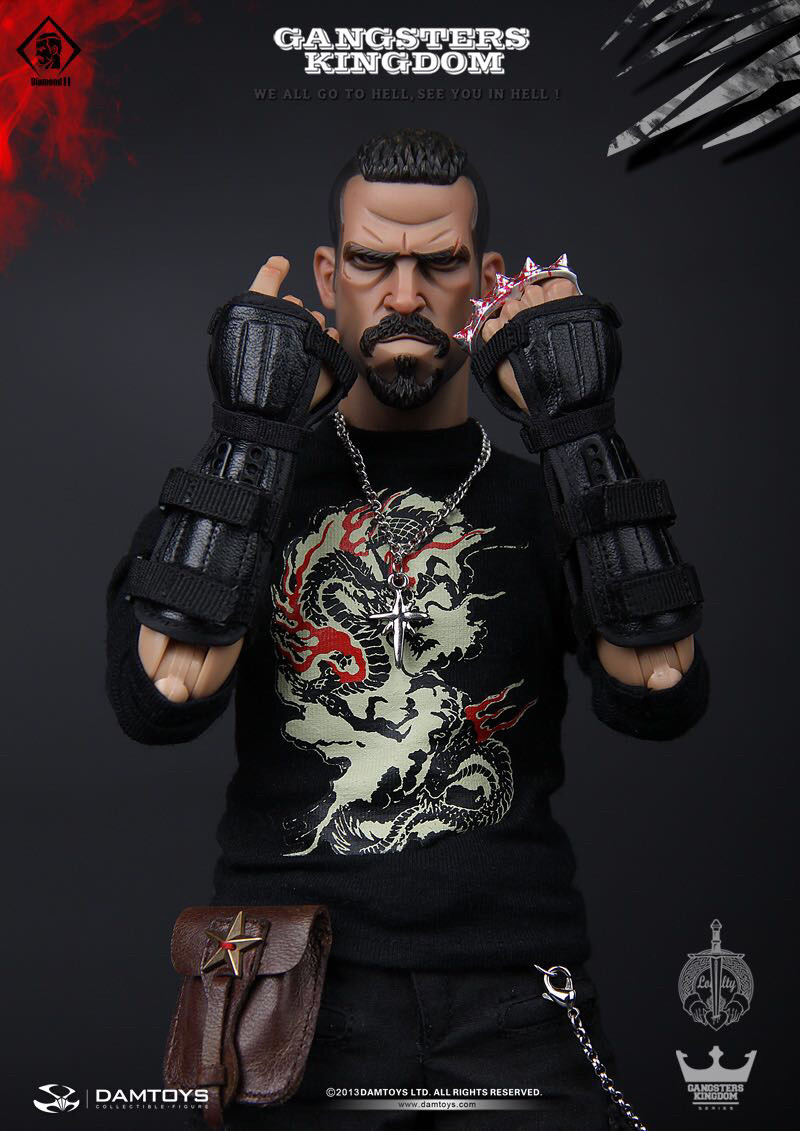 零元拍：DAMTOYS :1/6 黑帮王国系列 - 方块2/Diamond 2 (GK005)