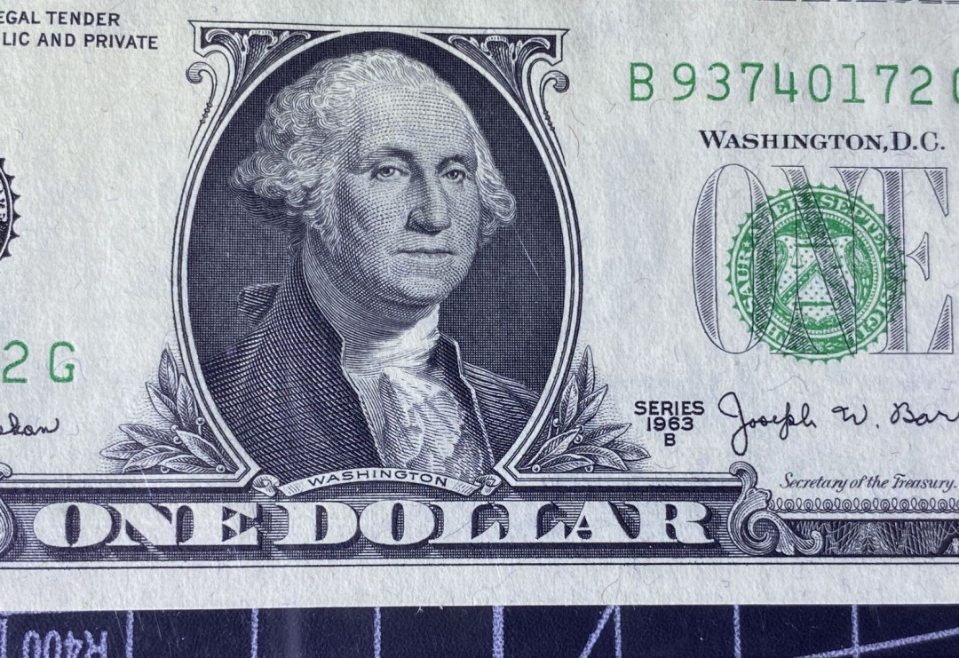 兄弟收藏2021年第31期国评纸币专场将于3月25日晚上7点开拍 美国63年1元，爱藏66