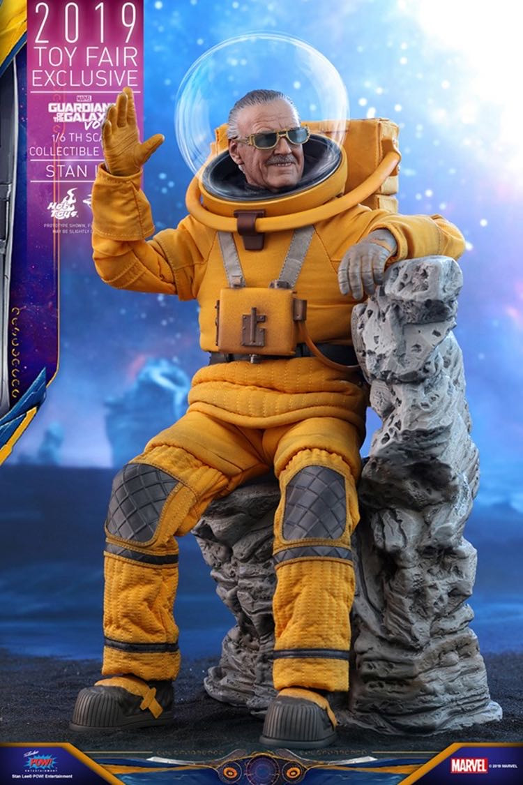 零元拍：HT Hottoys1/6 斯坦李 银河护卫队2 MMS545 2019会场限定版