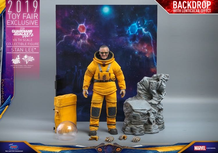 零元拍：HT Hottoys1/6 斯坦李 银河护卫队2 MMS545 2019会场限定版