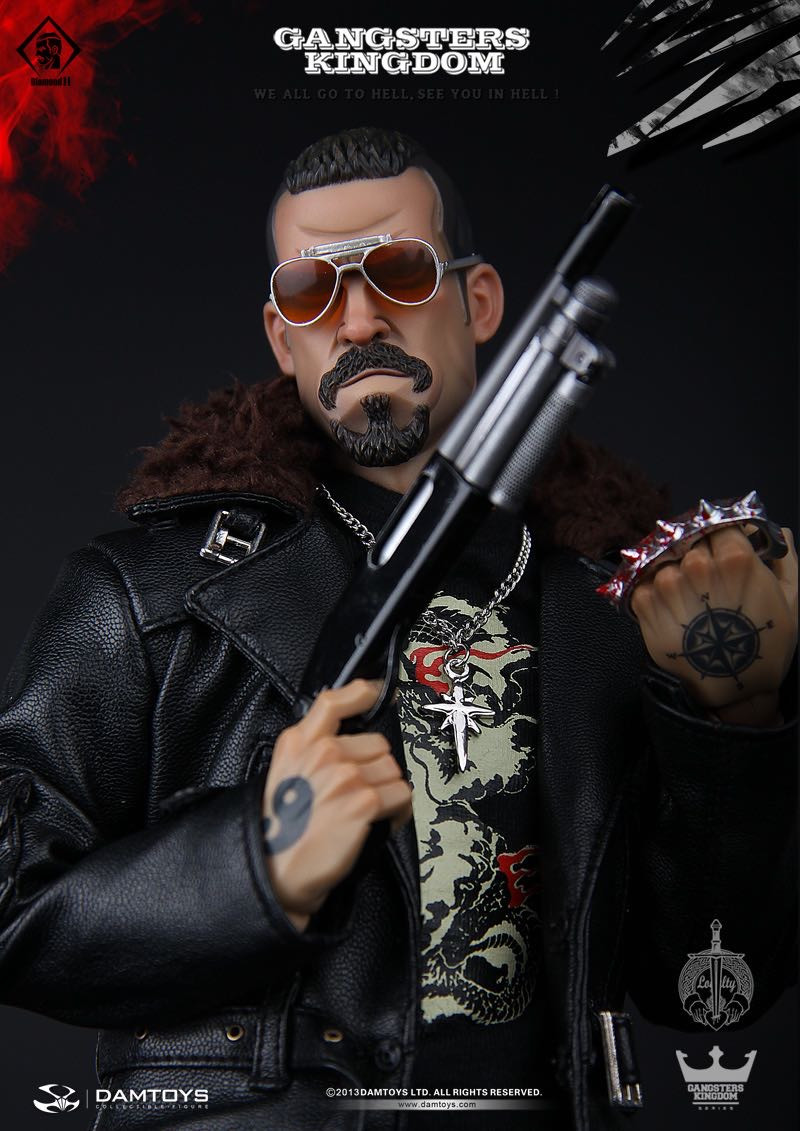 零元拍：DAMTOYS :1/6 黑帮王国系列 - 方块2/Diamond 2 (GK005)