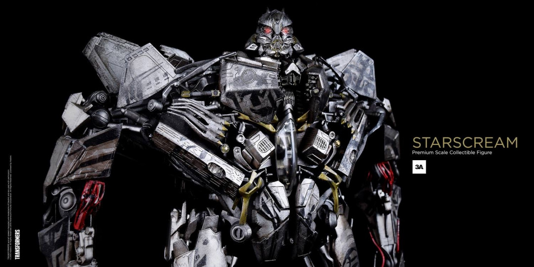 零元拍：3A Transformers Starscream 红蜘蛛 16寸，官网版包含 可互换 圆锯刃手臂