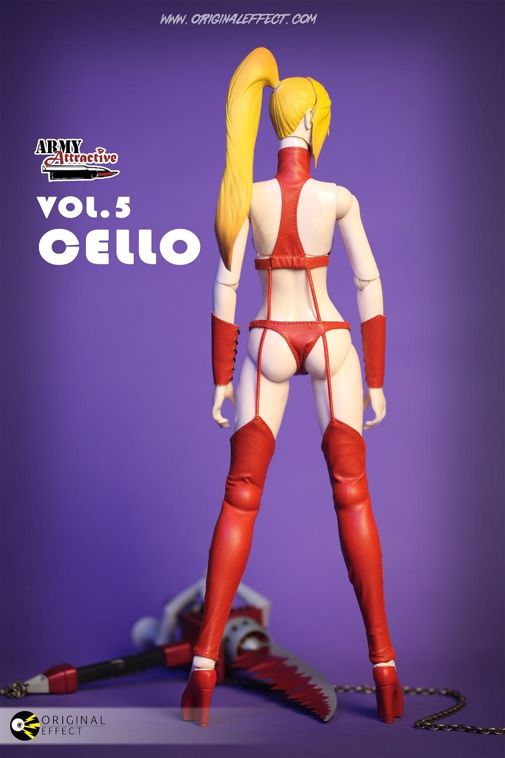 零元拍：OE(originaleffect)：1/6 军魁Vol.5 - Cello 