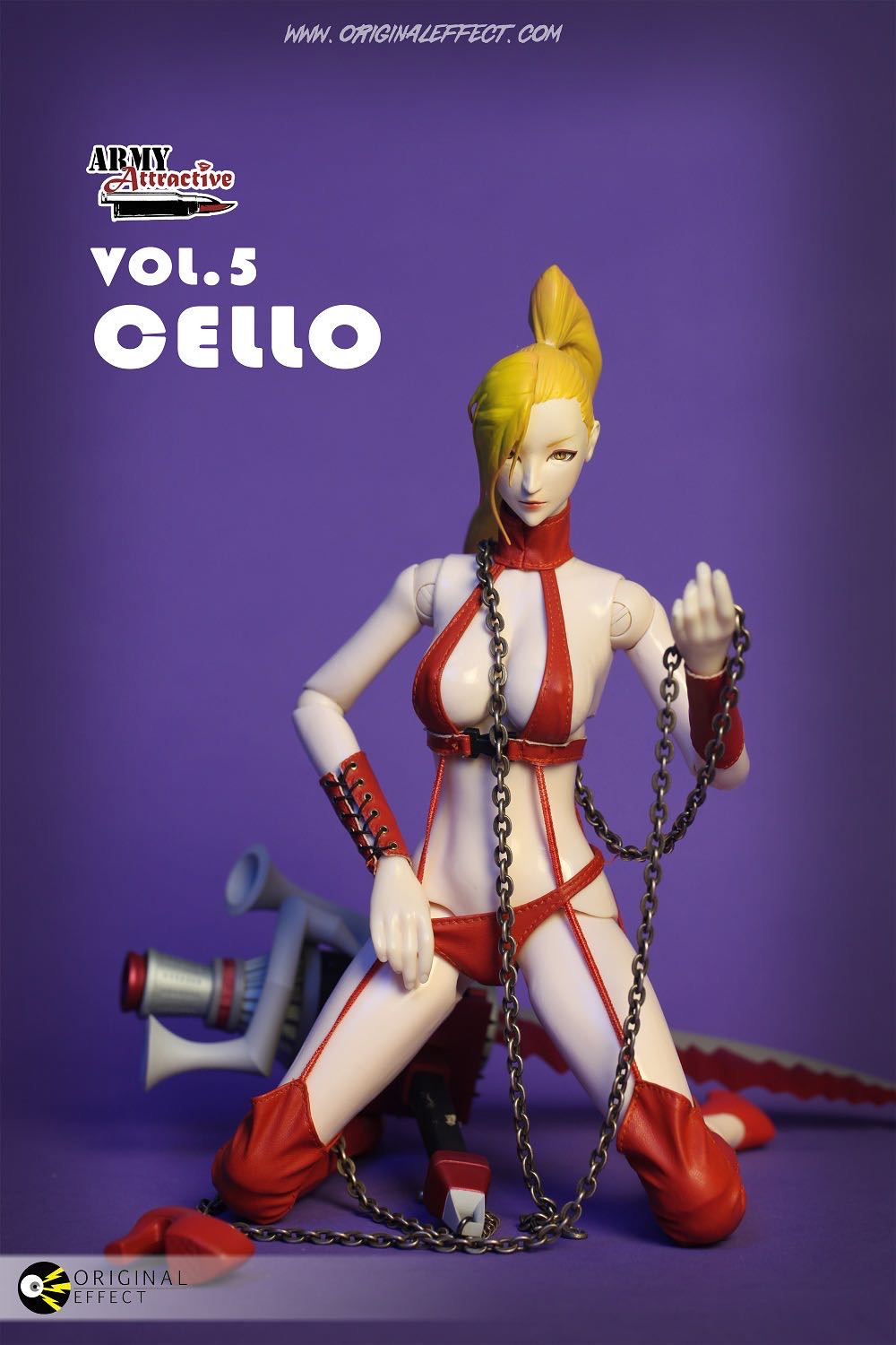 零元拍：OE(originaleffect)：1/6 军魁Vol.5 - Cello 